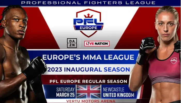 PROFESSIONAL FIGHTERS LEAGUE ANNOUNCES 2023 PFL EUROPE SEASON ROSTER, Professional Fighters League News