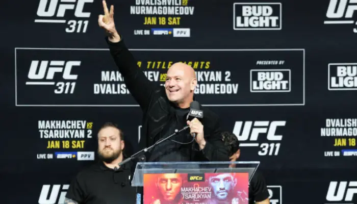 Dana White Claims He’ll “Never Retire”