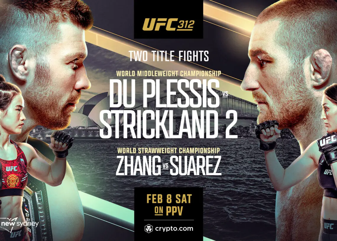 UFC 312: Dricus Du Plessis vs Sean Strickland 2 Start Time, Fight Card and Where to Watch Guide