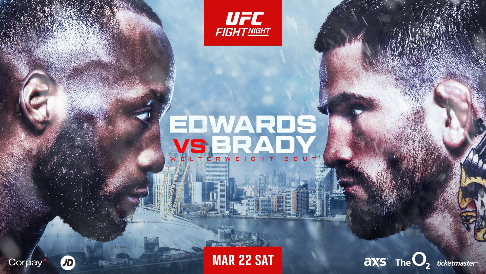 UFC London: Leon Edwards vs Sean Brady Live Results - Combat Sports UK